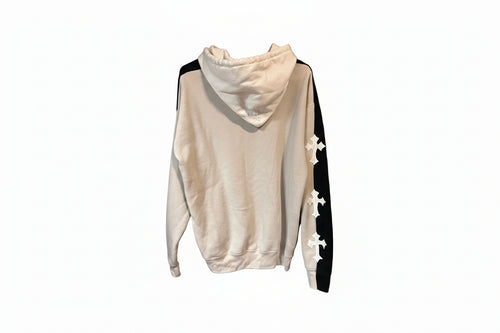 Grey, White & Black Hoodie