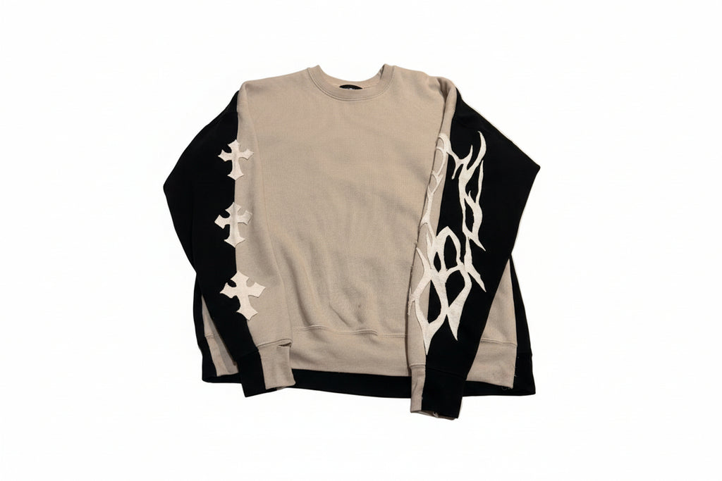 Grey & Black Heavy Metal Freehand