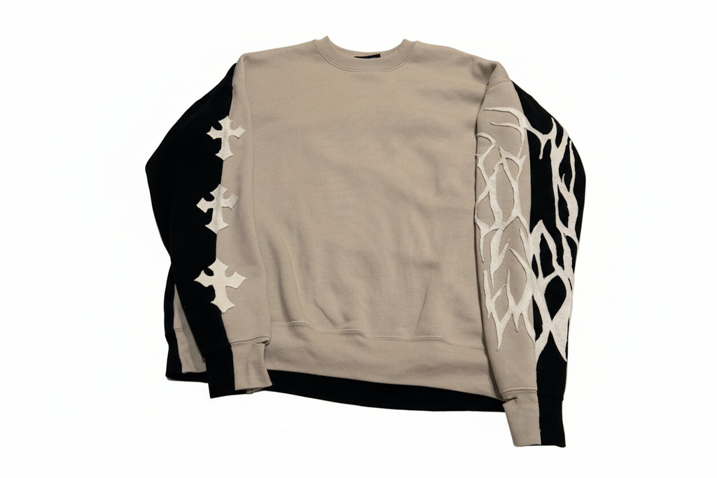 Grey & Black Heavy Metal Freehand