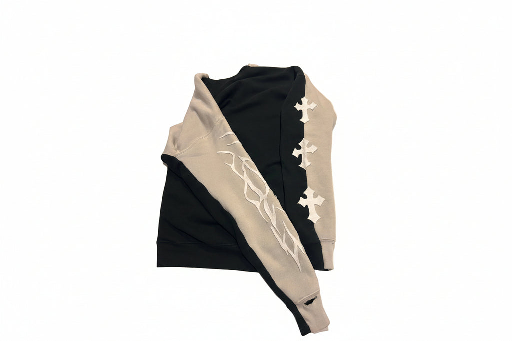 Grey & Black Heavy Metal Freehand