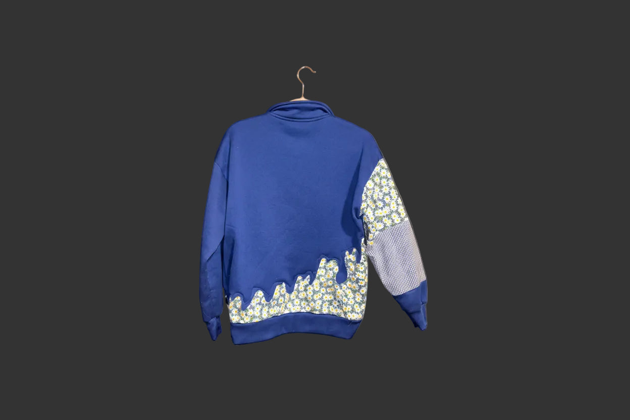 Blue Picnic Quarter Zip