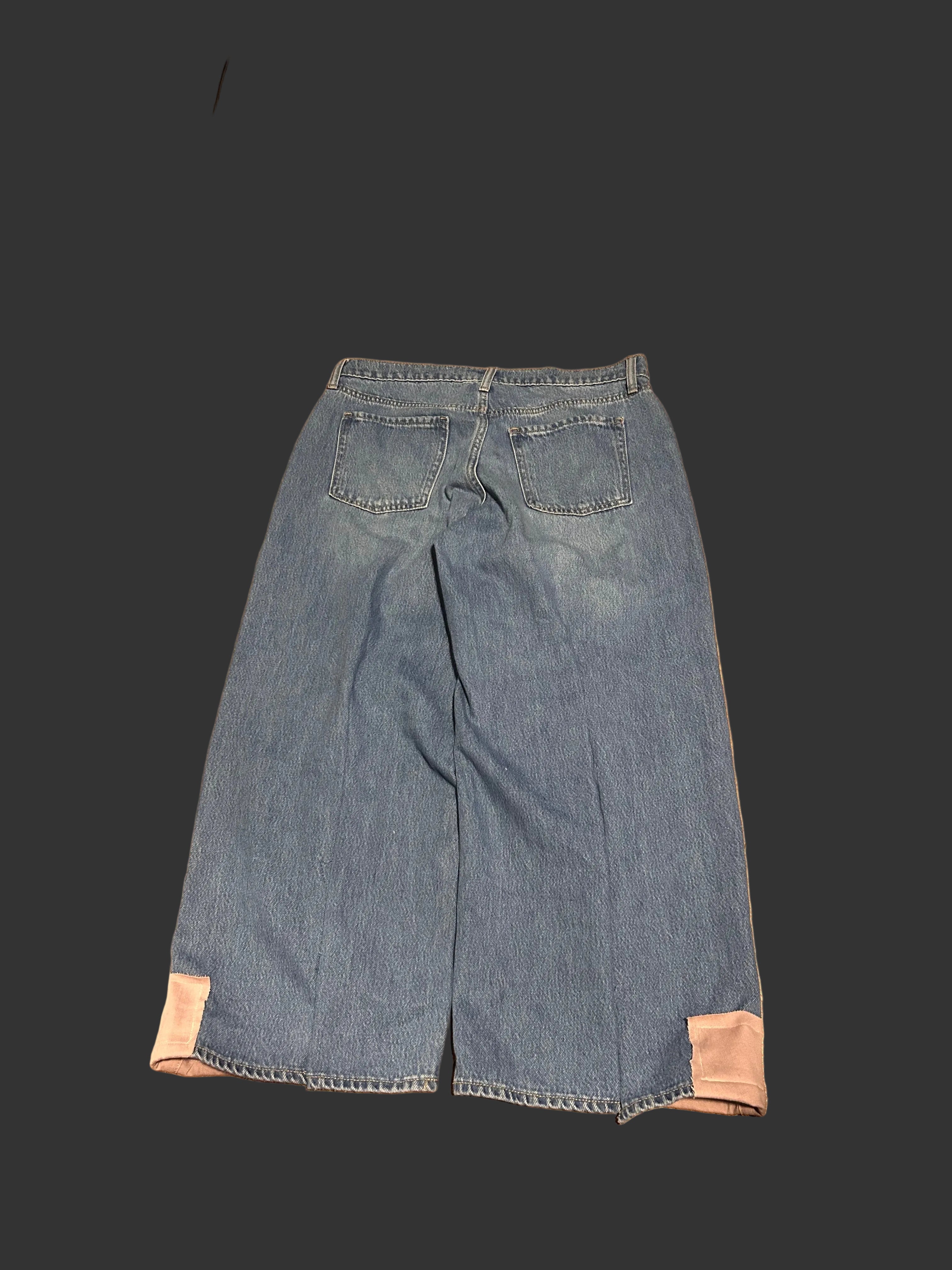 Trader Joes Patchwork Jeans size 10