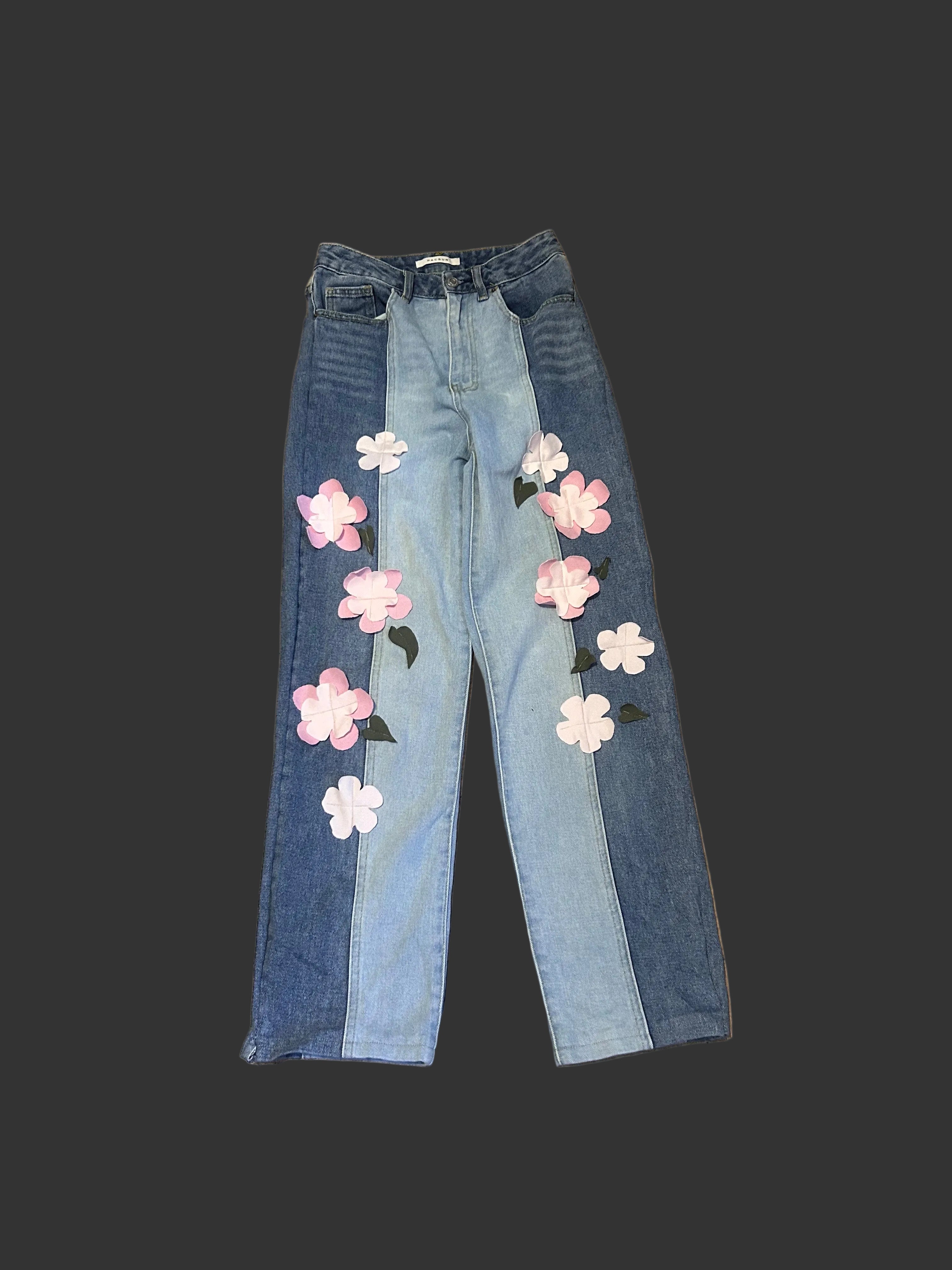 Pacsun Flower Jeans Size 2