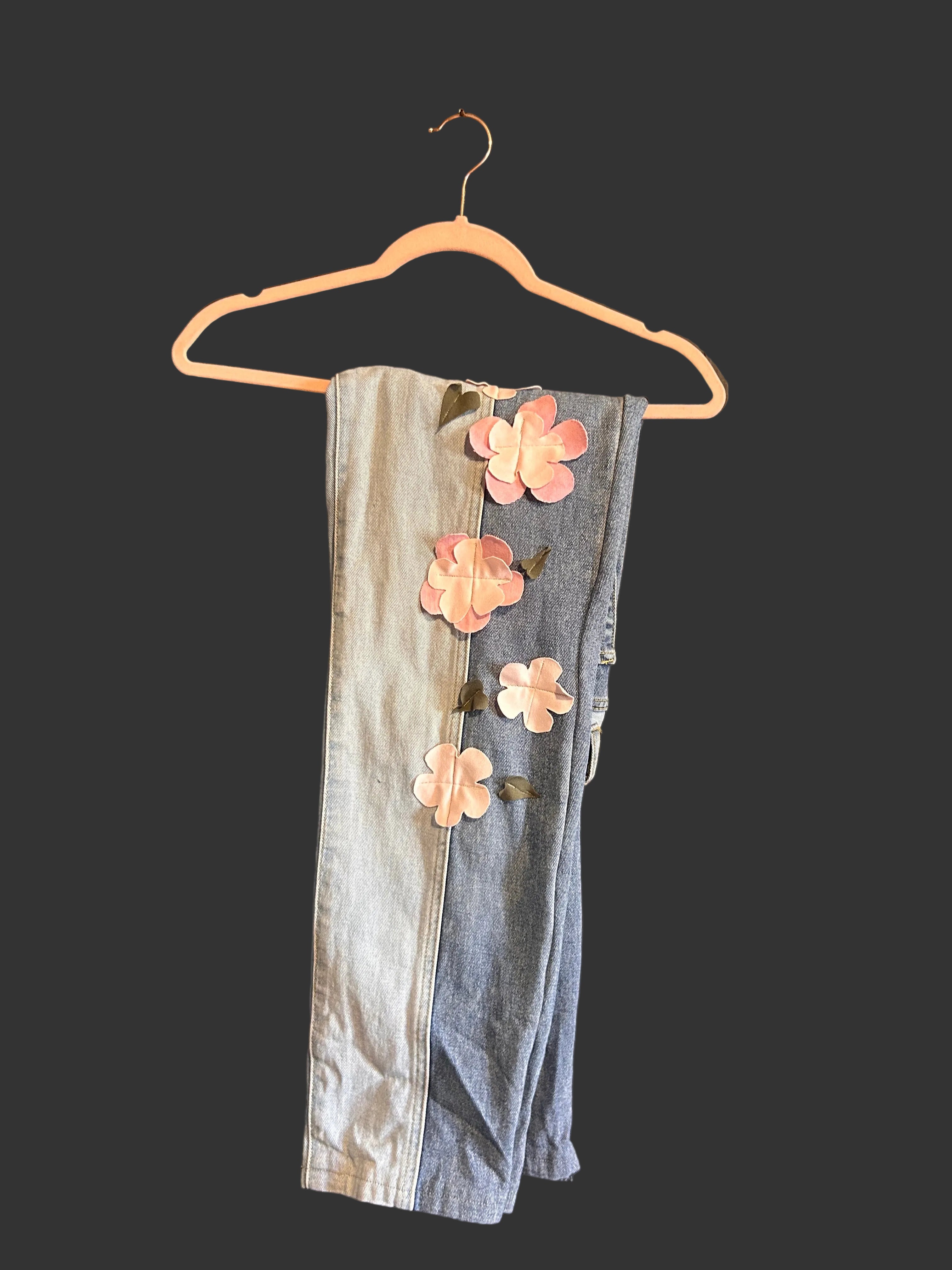 Pacsun Flower Jeans Size 2